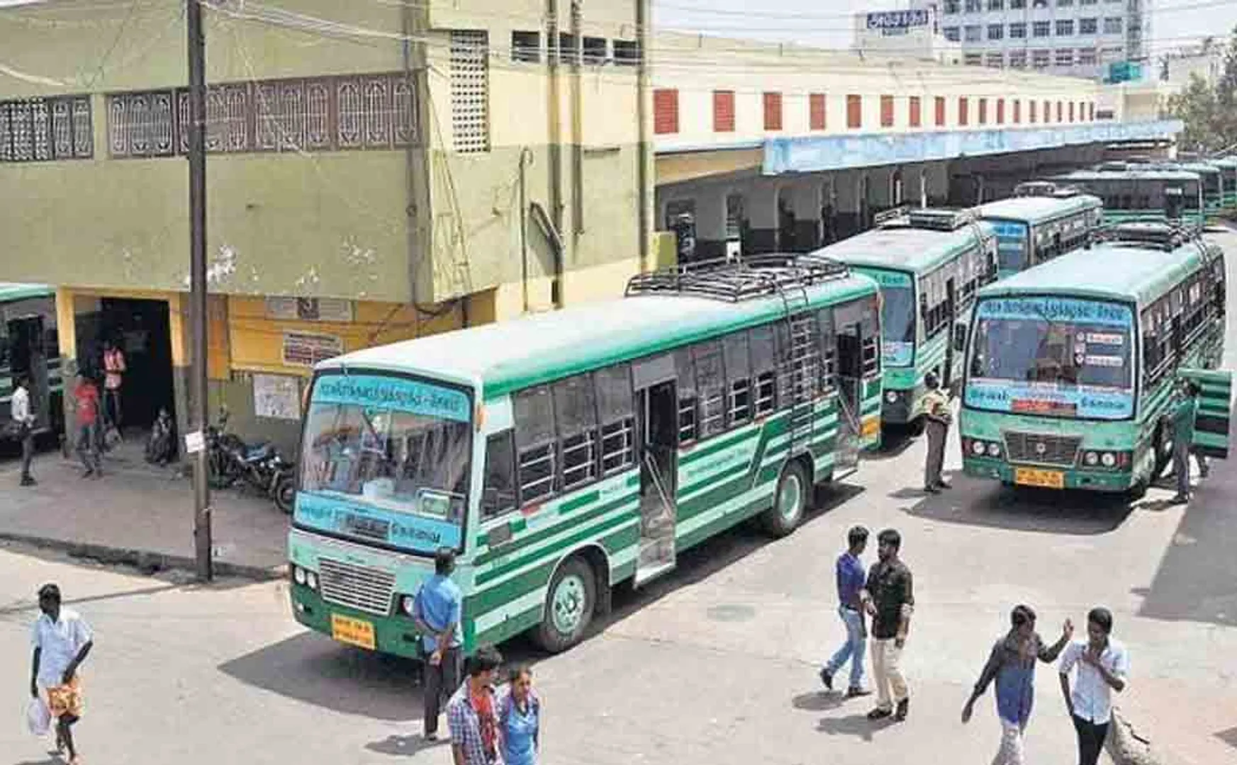 temporary bus stand in coimbatore 
